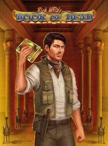 Book of Dead pokie at Spinogrino Casino